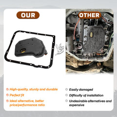 Reeoutdoor side profile highlighting filter media and construction for reliable filtration