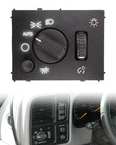 Reeoutdoor front view headlight switch showing knob and markings, clear function restoration
