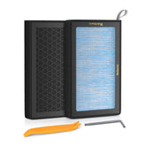 Reilauto front packaging showing filter kit and tool for easy replacement