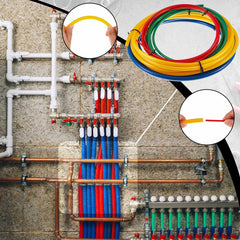 Relaxweex color-coded tube ends for fast diameter identification and fewer sizing mistakes