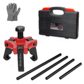 ReluxGo 3-jaw puller front view showing durable jaws and secure grip benefit