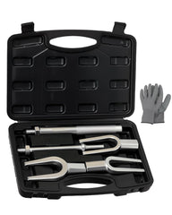 ReluxGo five-piece set in case, organized for quick access and transport