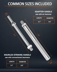 ReluxGo three forks aligned, clear size differences for correct selection
