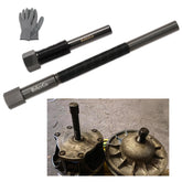 ReluxGo primary puller front view showing fit and secure grip for safe removal