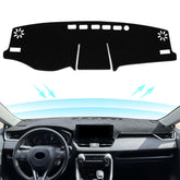 REMOCH front-installed dash cover on RAV4 improving glare reduction