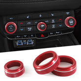 REMOCH front view knob cover showing sleek metallic trim and upgraded look