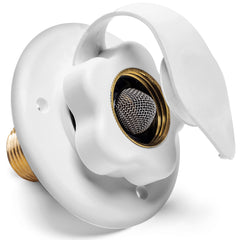 Renator inlet connected to garden hose showing leak-free water access