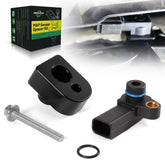 Rendrox MAP sensor front view showing connector and housing for easy replacement