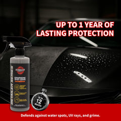 Renegade Products cloth wiping surface close-up showing fast buffing benefit