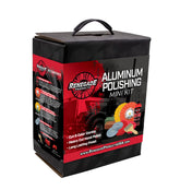 Renegade Products front packaging showing full aluminum polishing mini kit benefits