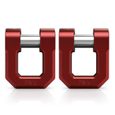RENO front view of 3/4" D-ring shackle two-pack showing hardware and finish benefits