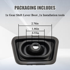 repustor boot next to ruler for size comparison ensures correct fitment