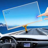 RESNAVSCREN front panel display showing clear screen and OEM fit benefit