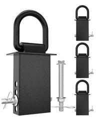 RETRUE D-ring front view showing complete anchor and secure design benefit
