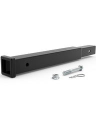 RETRUE hitch extender front profile showing length and sturdy build for added clearance