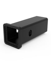 RETRUE front view installed on truck receiver showing secure fit benefit