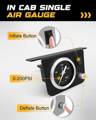 RETRUE paddle control mounted on dash for convenient in-cabin operation