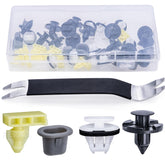 Rexka front packaging showing full 46-piece clip kit and contents for convenience