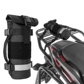 Rexmica front view showing pouch and secure straps for safe transport