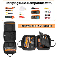 Rexmica mesh pocket and flap board organizing probes and NCV tester