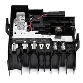 RHAOCZIYAUTO fuse block front view showing mounting points and OEM fit benefit