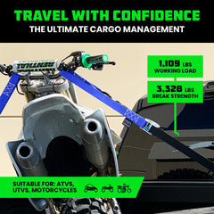 Rhino USA coated chromoly S-hook close-up with keeper clip for safer anchoring