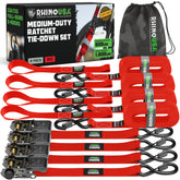 Rhino USA front packaging showing 4-pack and included accessories for quick identification
