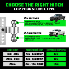Rhino USA mounted on truck demonstrating fitment to 2-inch receiver