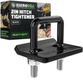 Rhino USA front view of hitch tightener showing secure fit benefit