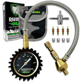 Rhino USA front view showing gauge and rugged body for quick readings
