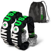 Rhino USA soft shackle front packaging showing product and strength rating