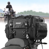 Rhinowalk front view mounted on bike showing secure fit and capacity