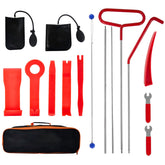 ricenp front packaging showing 16-piece stainless steel kit and portable bag for organization
