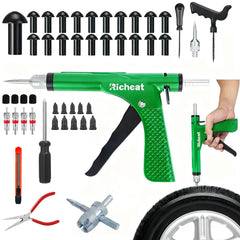 Richcat plug gun front view showing durable trigger and grip for fast repairs