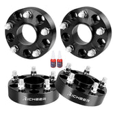 Richeer front face of spacer showing bolt pattern and clean fit for centered mounting benefit