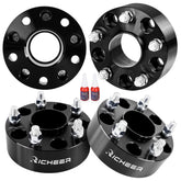 Richeer front-facing spacer kit showing four pieces and aggressive stance benefit
