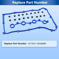 RICHWEI valve cover gasket installed on engine demonstrating leak prevention