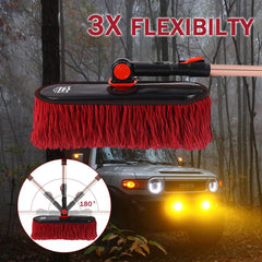 RIDE KINGS large duster head covering wide vehicle surface quickly