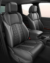 RIDEPOSH front seats full view showing precise fit and upgraded look