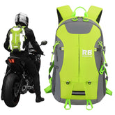 riderbag front view showing hi-viz reflectivity and safer visibility