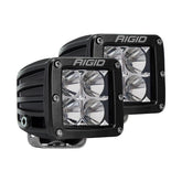 RIGID INDUSTRIES front view showing compact flood pod and wide coverage benefit