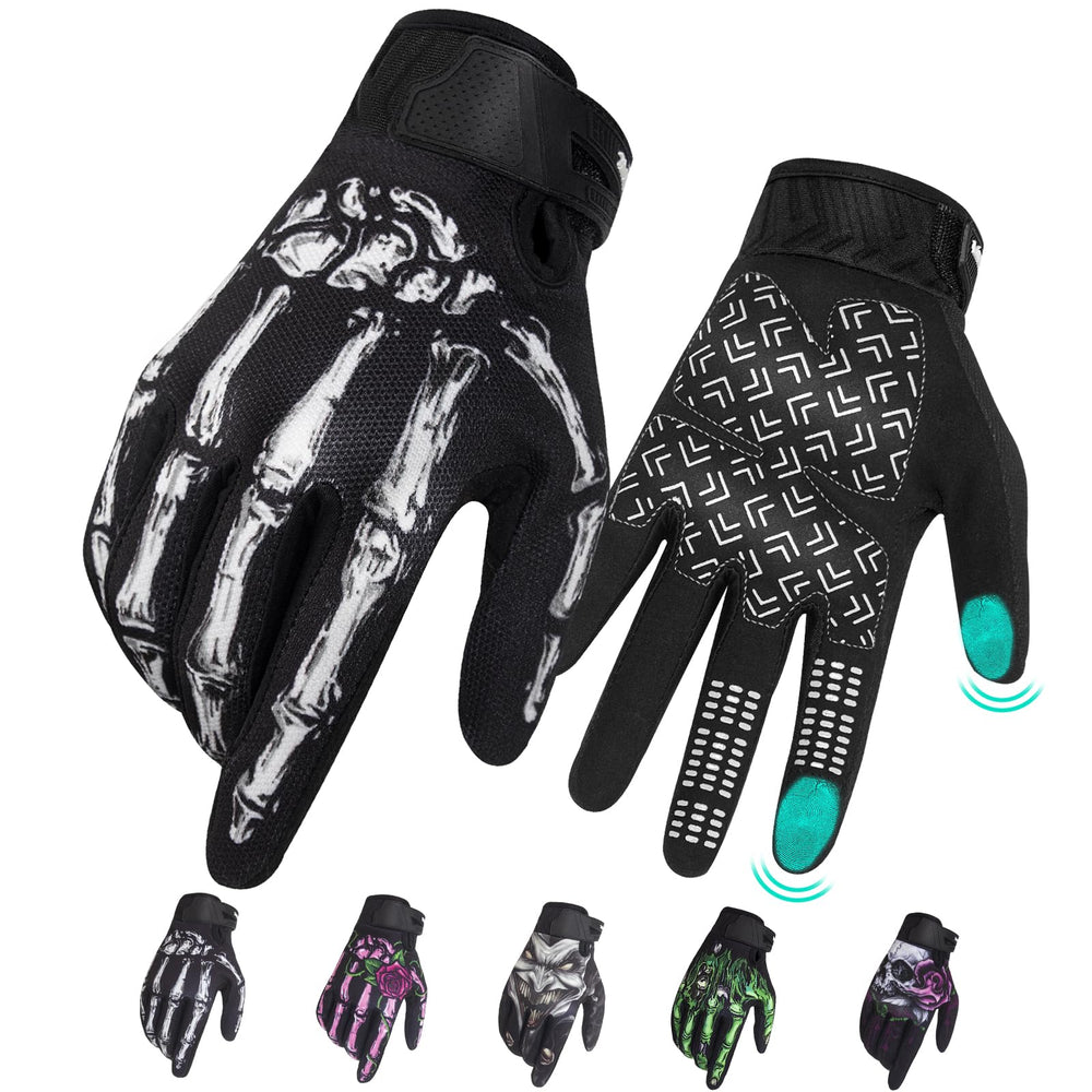 RIGWARL front view gloves showing fit and cuff, clear protective styling