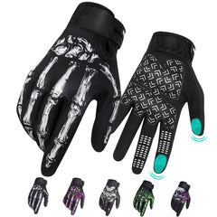 RIGWARL front view gloves showing fit and cuff, clear protective styling