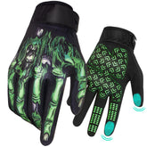 RIGWARL front view of green gloves showing fit and style for confident control