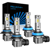 rimthin front packaging showing four-bulb set and clear benefit