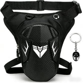 Riomhorry front view of leg bag showing compact design and quick-access pockets
