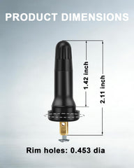 Riseuvo close-up of EPDM stem seal texture showing tight leak protection