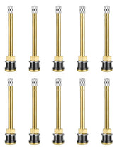 Riseuvo TR572 front pack showing ten brass valve stems and label, reliable replacement