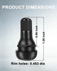 Riseuvo valve stem close-up showing copper core for improved sealing and durability