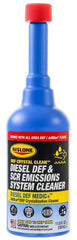 close-up of Rislone bottle texture and cap highlighting safe formulation